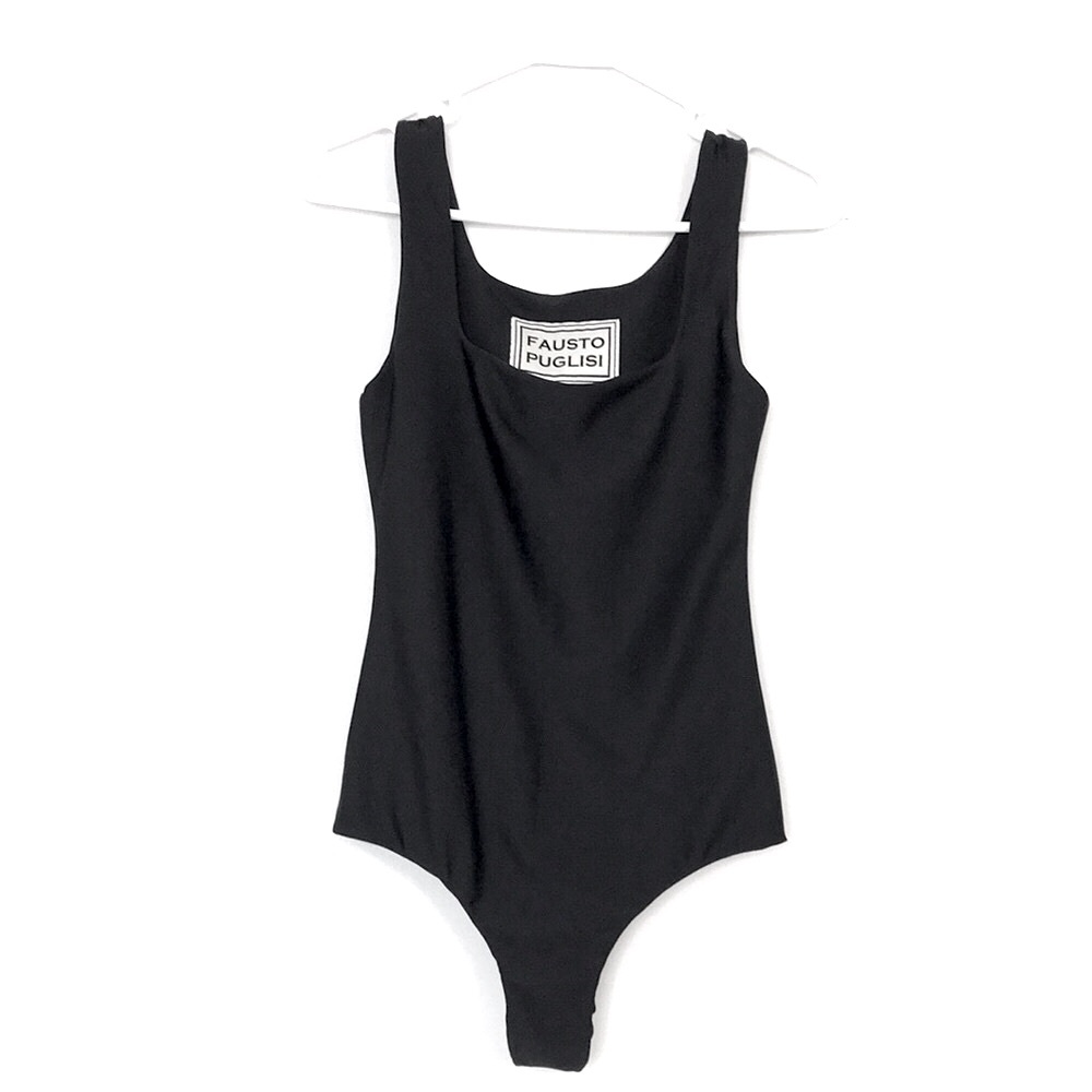 Fausto Puglisi Black Bodysuit